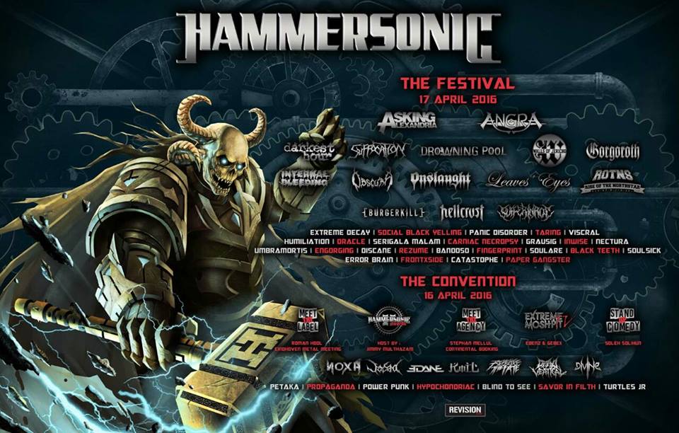 Hammersonic 2016 Siap Membakar Jakarta