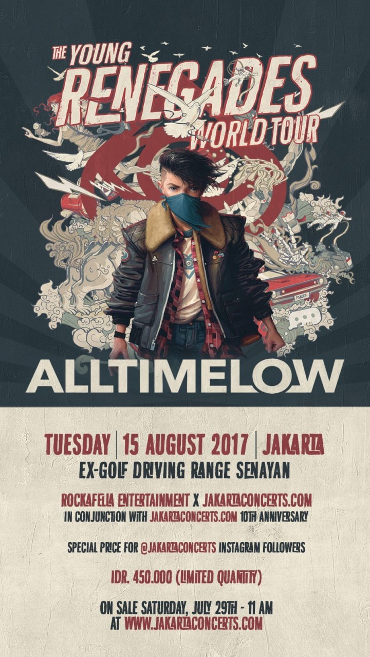 All Time Low Balik Lagi ke Jakarta