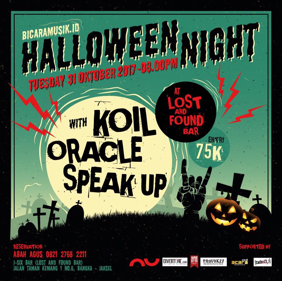 Bicaramusik.id Gelar Halloween Night