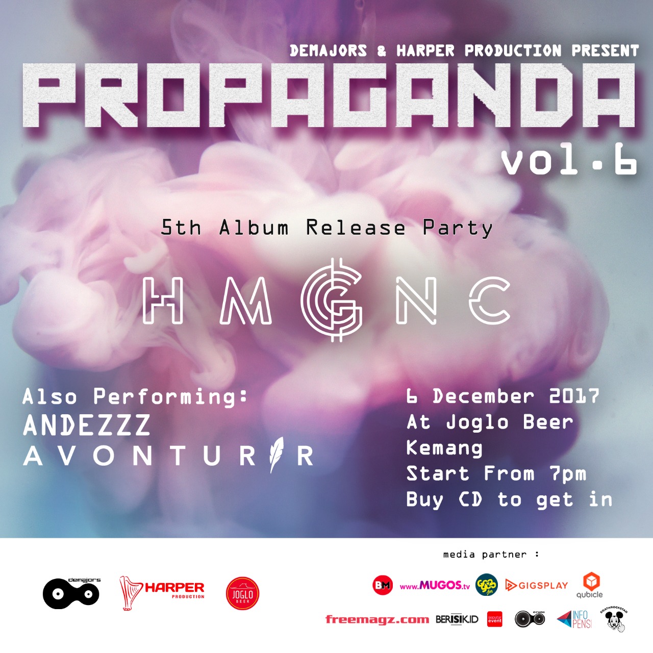 Propaganda Gigs Menampilkan HMGNC