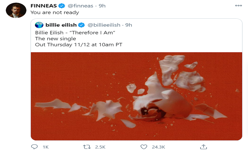 Billie Eilish Akan Rilis Lagu Pada Minggu ini