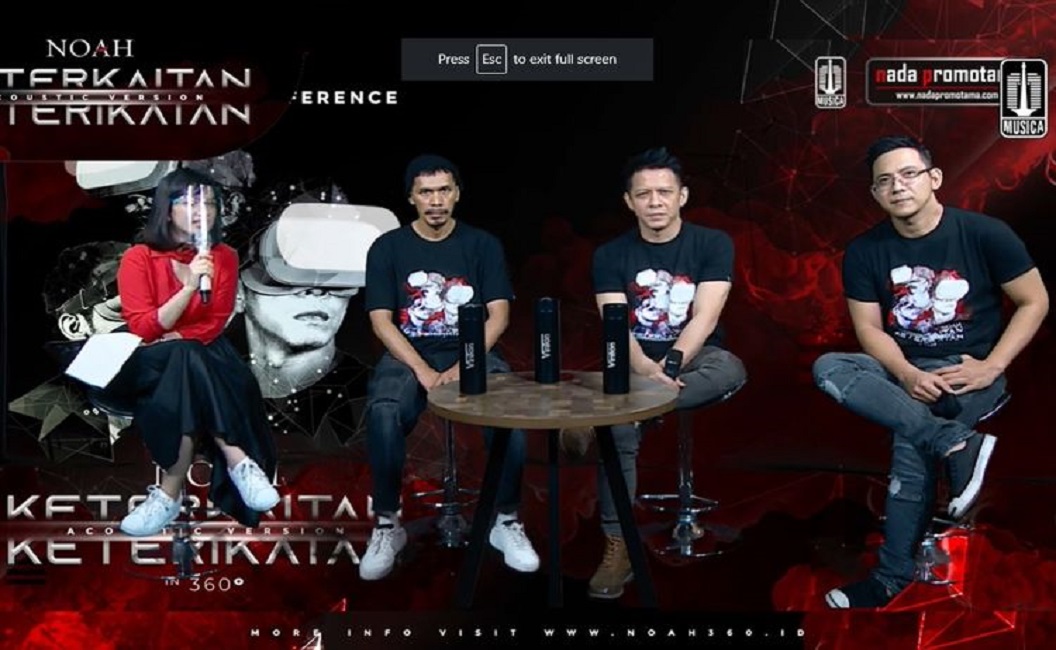 Noah Hadirkan Konser Virtual "Keterkaitan Keterikatan"